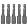 Kép 1/3 - Fej Strend Pro MS84, mágneses, 6 mm, 1/4", mágneses bittartó, 5 db-os csomag