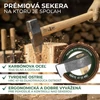 Kép 4/4 - Balta Strend Pro A6441 Sandblaster, 3000 g, hasító, ékbalta, fa nyél 900 mm