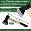Kép 3/4 - Balta Strend Pro OrgA613 Economy, 1000 g, CNToon, fa nyél 430 mm0501000031002