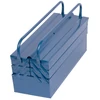 Kép 2/3 - Szerszámosláda TB101E, 530x200x210 mm, 5 részes, fém doboz