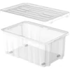 Kép 2/2 - Doboz CARGO NCC24, 600x400x260 mm, műanyag, kerekekkel
