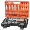Kép 1/3 - Szerszámkészlet Strend Pro S210, 108 részes, bőröndben, 1/4"+1/2