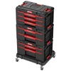 Kép 1/7 - Doboz QBRICK® System ONE Workshop - Cart, 3x szerszámos doboz, 4 részes szerszámos doboz készlet