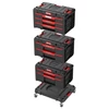 Kép 2/7 - Doboz QBRICK® System ONE Workshop - Cart, 3x szerszámos doboz, 4 részes szerszámos doboz készlet
