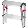 Kép 2/2 - Létra Strend Pro DD, alumínium, 2x4 fokos, max. 125 kg