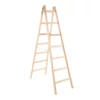Kép 3/4 - Létra Strend Pro, 7 fokos, fa állólétra, 2,26 m, max. 150 kg