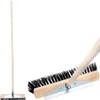 Kép 1/4 - Seprű Geco U400.3 DUO WH, 400 mm, PVC/acél sörték, úttisztító, nyéllel