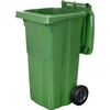 Kép 2/5 - Kuka Europlast 120 literes, műanyag, zöld, HDPE, hulladékgyűjtő050000006877
