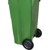 Kép 4/5 - Kuka Europlast 120 literes, műanyag, zöld, HDPE, hulladékgyűjtő050000006877