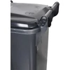 Kép 3/5 - Kuka Europlast 120 literes, műanyag, fekete, HDPE, hulladékgyűjtő