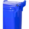 Kép 3/5 - Kuka Europlast 120 literes, műanyag, kék 5002, HDPE, hulladékgyűjtő