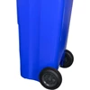 Kép 4/5 - Kuka Europlast 120 literes, műanyag, kék 5002, HDPE, hulladékgyűjtő