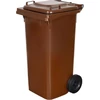 Kép 1/5 - Edény ICS GB2, 120 liter, barna, szemeteskuka