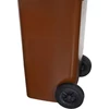 Kép 4/5 - Edény ICS GB2, 120 liter, barna, szemeteskuka