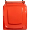 Kép 5/5 - Edény Europlast 240 liter, műanyag, piros, szemeteskuka