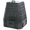 Kép 1/2 - Komposztáló EVOBLACK, 630 liter, fekete