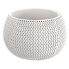 Kép 1/2 - Virágcserép SPLOFY Bowl, 290x195 mm, fehér