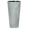 Kép 1/2 - Virágcserép betéttel TUBUS Slim Beton, 400x762 mm, beton hatású