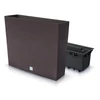 Kép 2/3 - Virágcserép betéttel RATO Case, 580x180x498 mm, barna