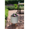 Kép 4/4 - Virágcserép Strend Pro, bambuszszál színű, 20x20x26 cm