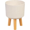 Kép 1/4 - Virágcserép Strend Pro, White Weath Finish színű, 20x20x26 cm
