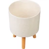 Kép 2/4 - Virágcserép Strend Pro, White Weath Finish színű, 24,5x24,5x31 cm