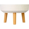 Kép 3/4 - Virágcserép Strend Pro, White Weath Finish színű, 30x30x37 cm