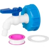 Kép 1/2 - Strend Pro szelep, kerti, 3/4", 16 mm, IBC tartályhoz való reduktorral, PVC