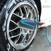 Kép 2/2 - Kefe autómosó AQUACRAFT® 390650, kerti tömlőhöz, szeleppel