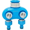 Kép 1/2 - Elosztó AQUACRAFT® 550259, Prémium, 2-utas, Dual, kerti, tömlőhöz ( 256613 helyettesítője )
