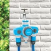 Kép 2/2 - Időzítő AQUACRAFT® 290030, mechanikus, 3-utas, elosztó, kerti, tömlőhöz, max. 120 perc