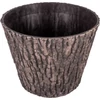 Kép 4/4 - Virágcserép Strend Pro Woodeff, 37,5x30 cm, diófa színű, fa hatású
