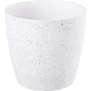 Kép 1/2 - Virágcserép Strend Pro Stone, 28x26 cm, fehér, kő hatású