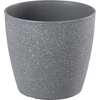 Kép 1/2 - Virágcserép Strend Pro Stone, 23x20,5 cm, szürke, kő hatású