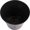 Kép 3/3 - Virágcserép Strend Pro Flower, 24,5x19,3 cm, arany, fémes hatású