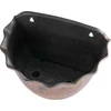 Kép 4/4 - Virágcserép Strend Pro Wave, 26x18 cm, arany, fémes hatású, függő
