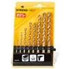 Kép 1/2 - Fúrókészlet Strend Pro FD023, 8 részes, 3-10 mm, TiN, falazathoz