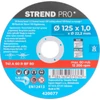 Kép 3/5 - Tárcsa Strend Pro, 125x1,0x22,2 mm, fémvágó, doboz, 10 db