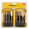 Kép 3/3 - Fúrókészlet Strend Pro, fához, lapos, 10-32 mm, csomag. 7 db