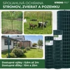 Kép 5/8 - Kerítés EUROPLAST 1, 1800/100x50/2,20 mm, zöld, RAL 6005, horganyzott + PVC, 25 m-es tekercs
