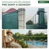Kép 8/8 - Kerítés EUROPLAST 1, 800/100x50/2,20 mm, zöld, RAL 6005, horganyzott + PVC, 10 m-es tekercs