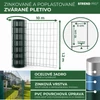Kép 3/8 - Kerítés EUROPLAST 1, 1200/100x50/2,20 mm, zöld, RAL 6005, horganyzott + PVC, 10 m-es tekercs