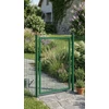Kép 2/4 - Kapu Strend Pro METALTEC ECO, 1000/1600/50x50 mm, szögletes keret, zöld, egyszárnyú, kerti, ZN+PVC,