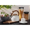 Kép 5/6 - Teáskanna MagicHome, sípoló, fehér, 2500 ml