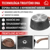 Kép 4/8 - Nyeles lábas MagicHome Black Marble Line, üvegfedővel, 16 cm