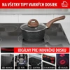 Kép 5/8 - Nyeles lábas MagicHome Black Marble Line, üvegfedővel, 16 cm
