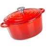Kép 1/6 - Lábas MagicHome Castora line, edény, 24 cm, 4,0 liter, fedővel, zománcozott öntöttvas