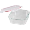 Kép 2/3 - Doboz MagicHome, négyzet alakú, 1200 ml, fedéllel, Clip, üveg