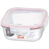 Kép 3/3 - Doboz MagicHome, négyzet alakú, 1200 ml, fedéllel, Clip, üveg