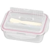 Kép 2/4 - Tárolóedény MagicHome, Téglalap alakú, 1000 ml, fedéllel, evőeszközzel, Clip